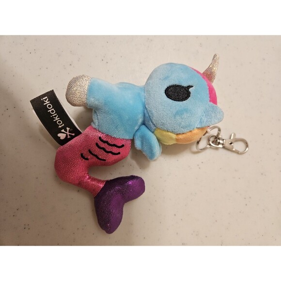 Tokidoki Mermicorn Plush Clip-On Collectibles Mystery Blind Bag Blue Pink - Picture 3 of 8